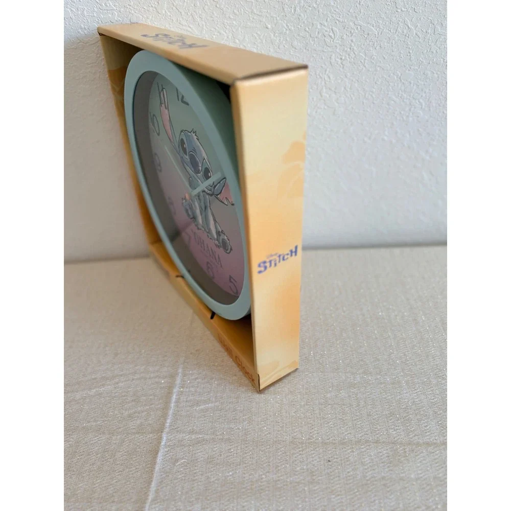 Disney Stitch Wall Clock Kids 10